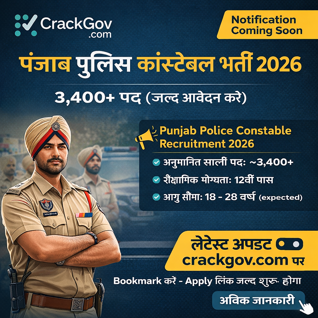 Punjab Police Constable Recruitment 2026