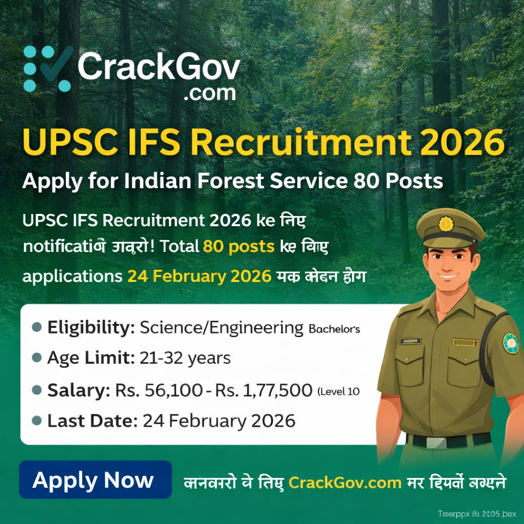 Indian Forest Service 2026 Recruitment