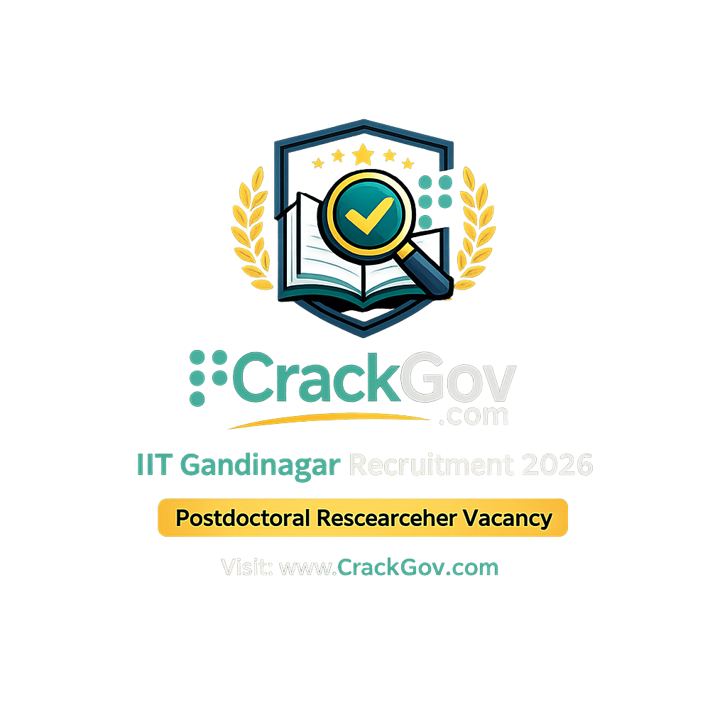 IIT Gandhinagar Postdoctoral Researcher Recruitment 2026