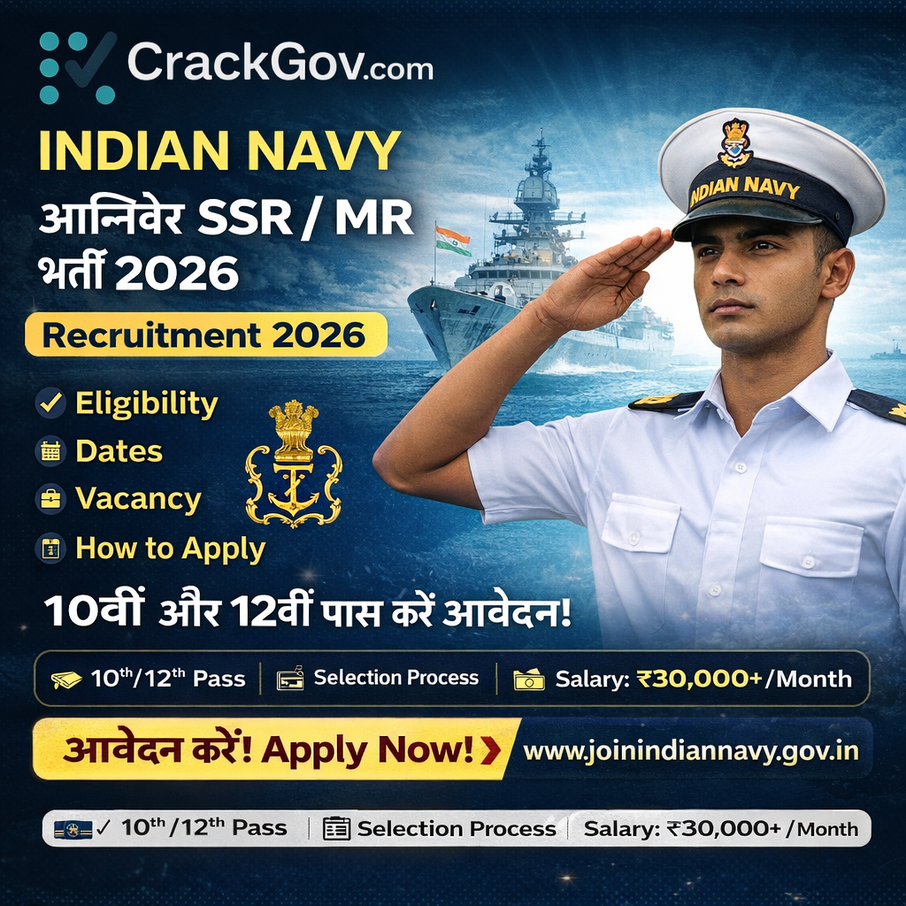 Indian Navy Agniveer SSR / MR Recruitment 2026