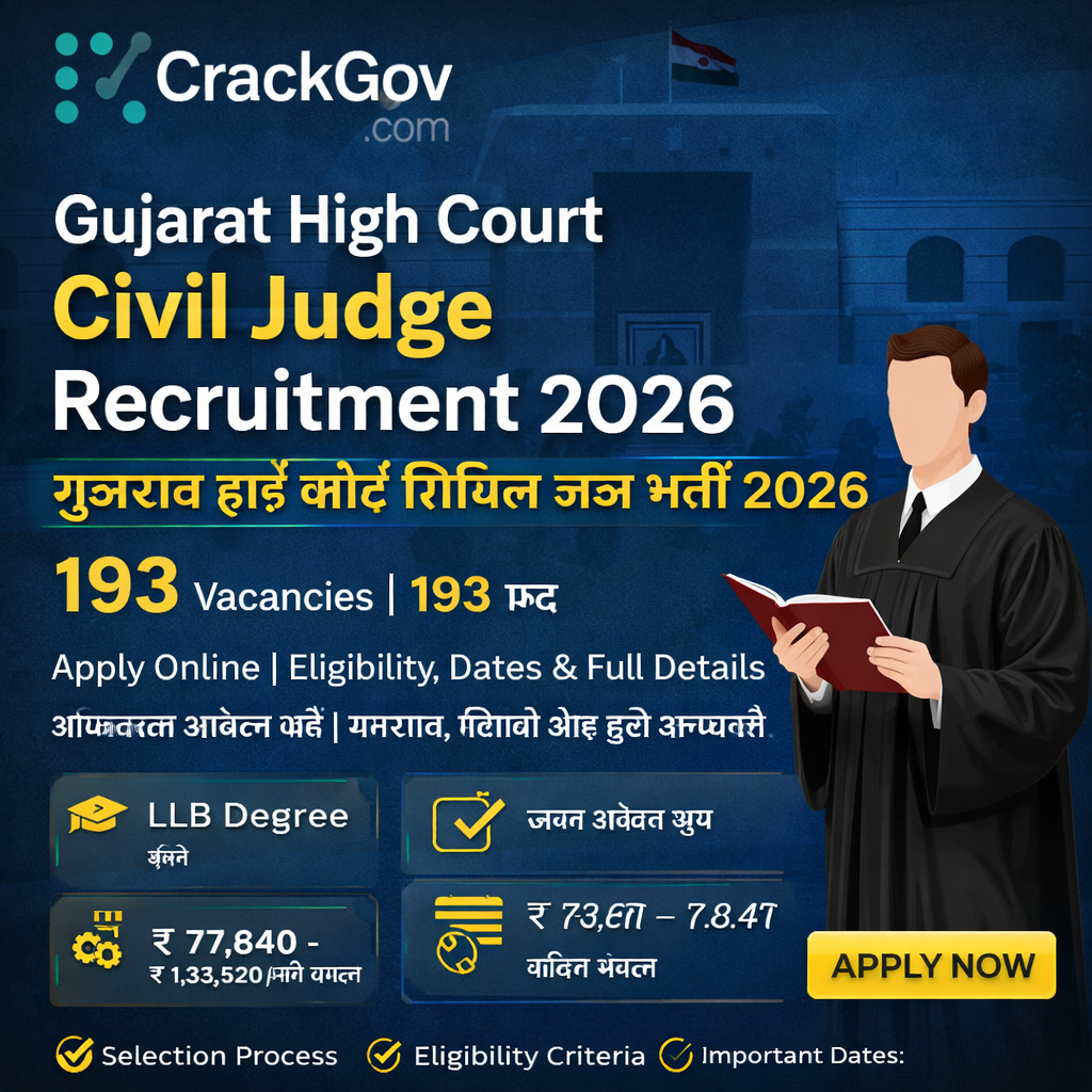 Civil Judge Recruitment 2026