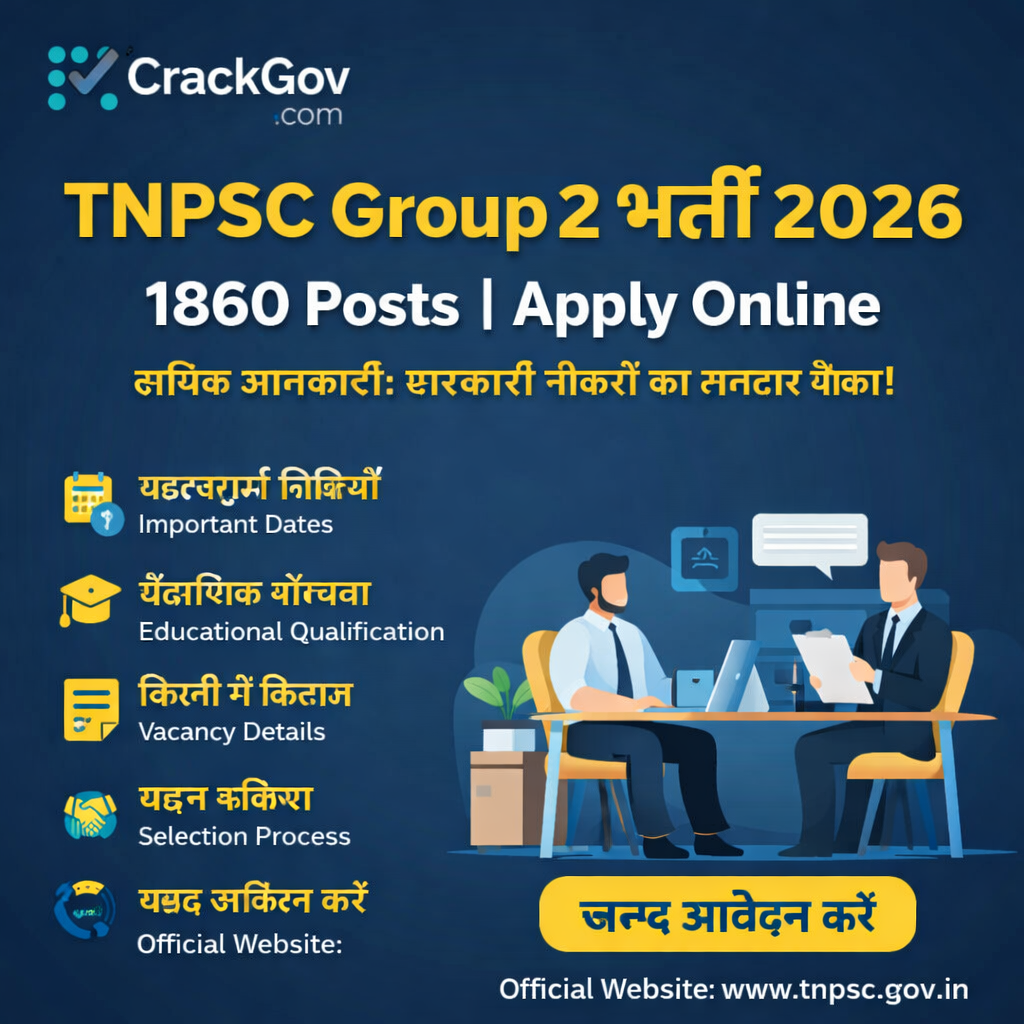 TNPSC Group 2 Recruitment 2026
