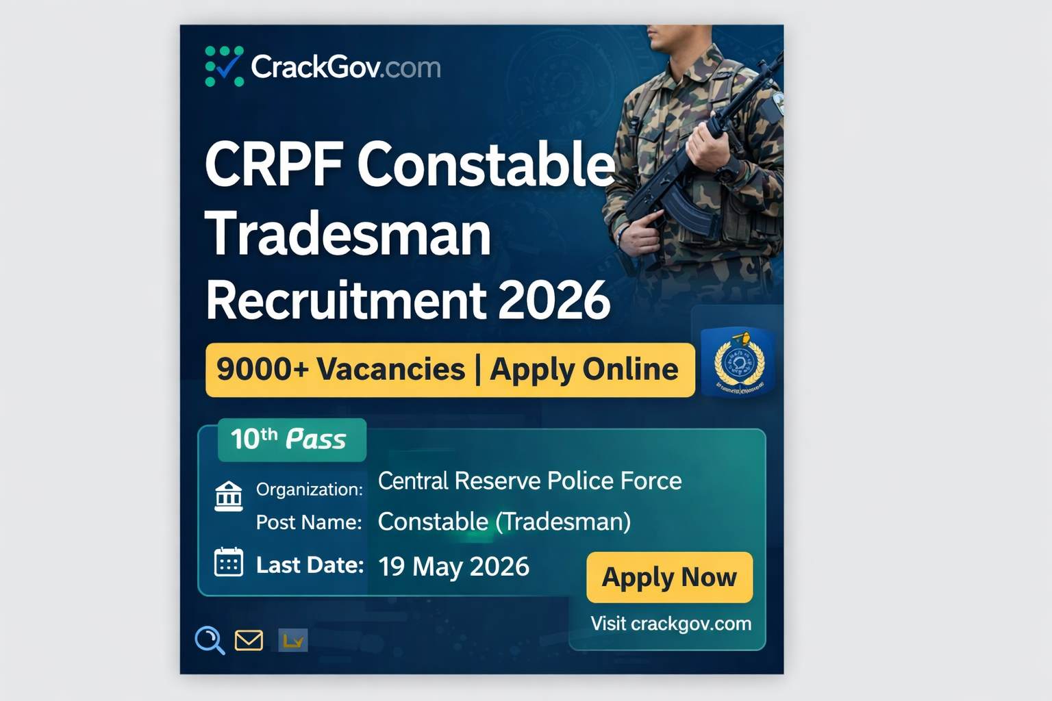 Currency Note Press Nashik Recruitment 2026 for Junior Technician (534 Posts)