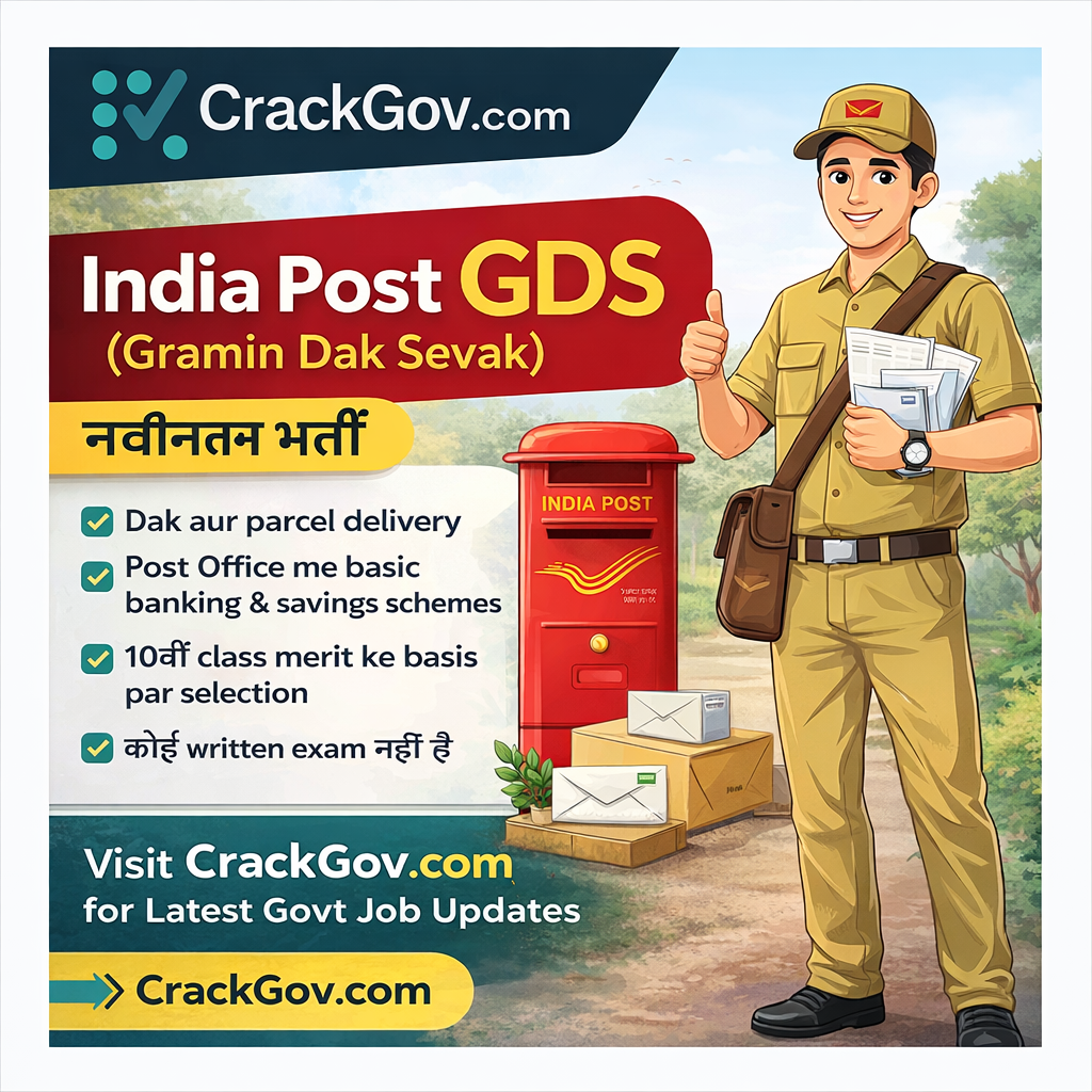 India Post GDS Recruitment 2026: Apply Online for Gramin Dak Sevak (BPM, ABPM & Dak Sevak) Posts