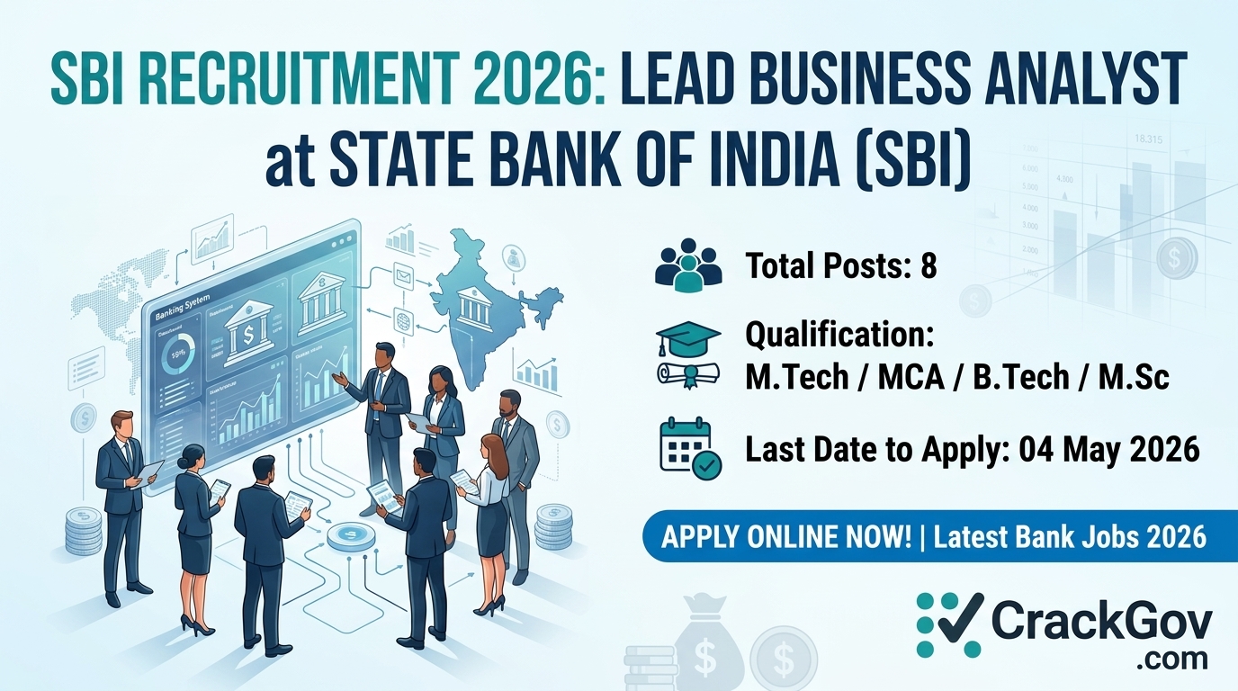 SBI Lead Business Analyst Recruitment 2026 Apply Online