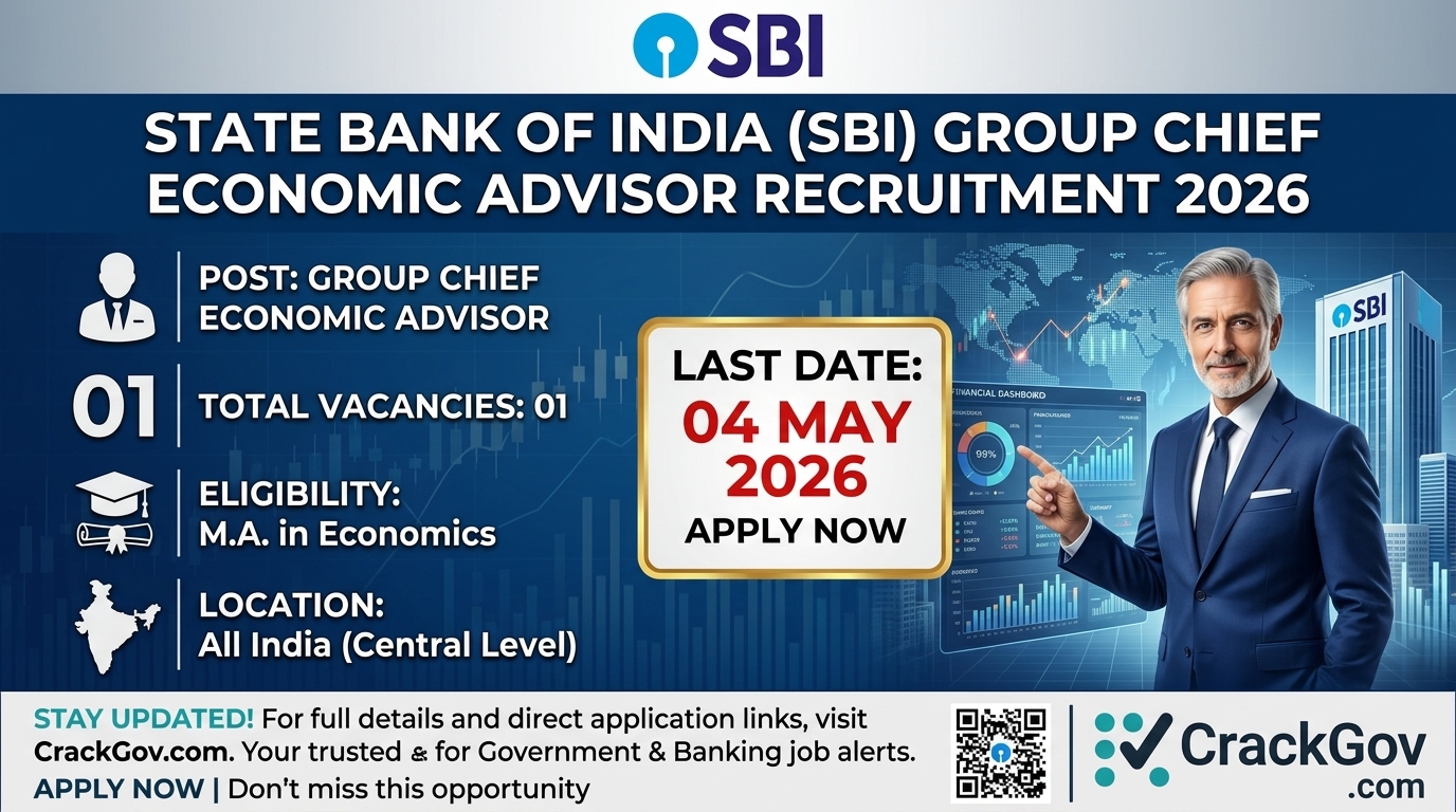 SBI Group Chief Economic Advisor Recruitment 2026