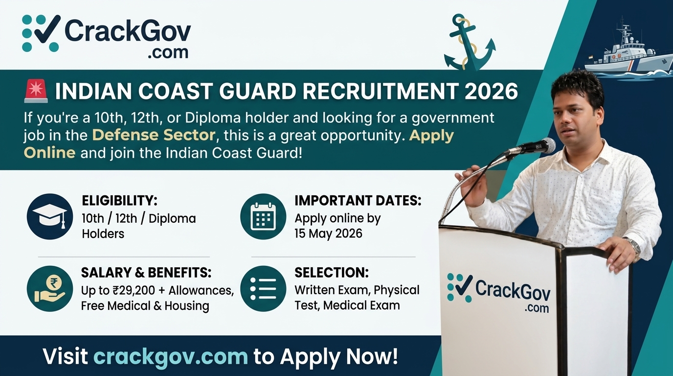 Indian Coast Guard Navik GD DB Yantrik Recruitment 2026 Apply Online