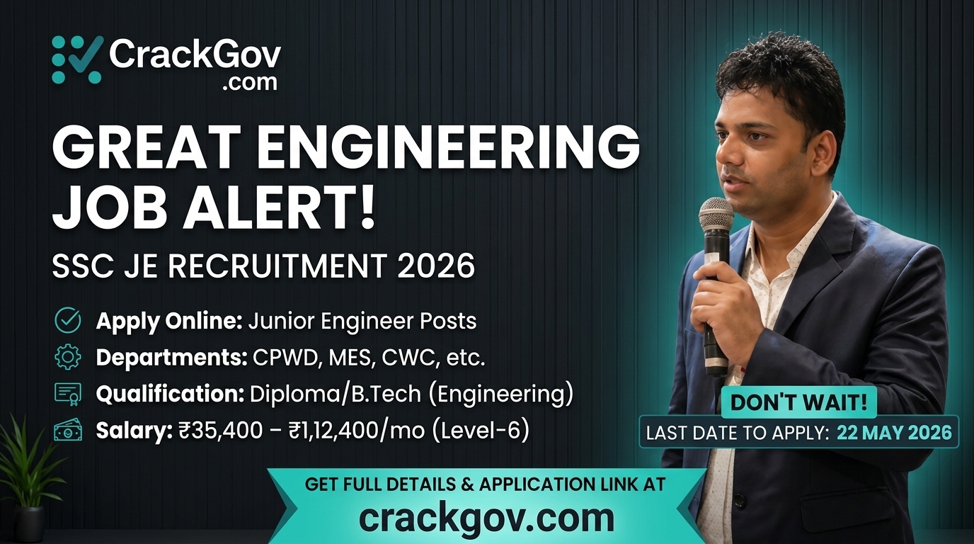 SSC JE Recruitment 2026
