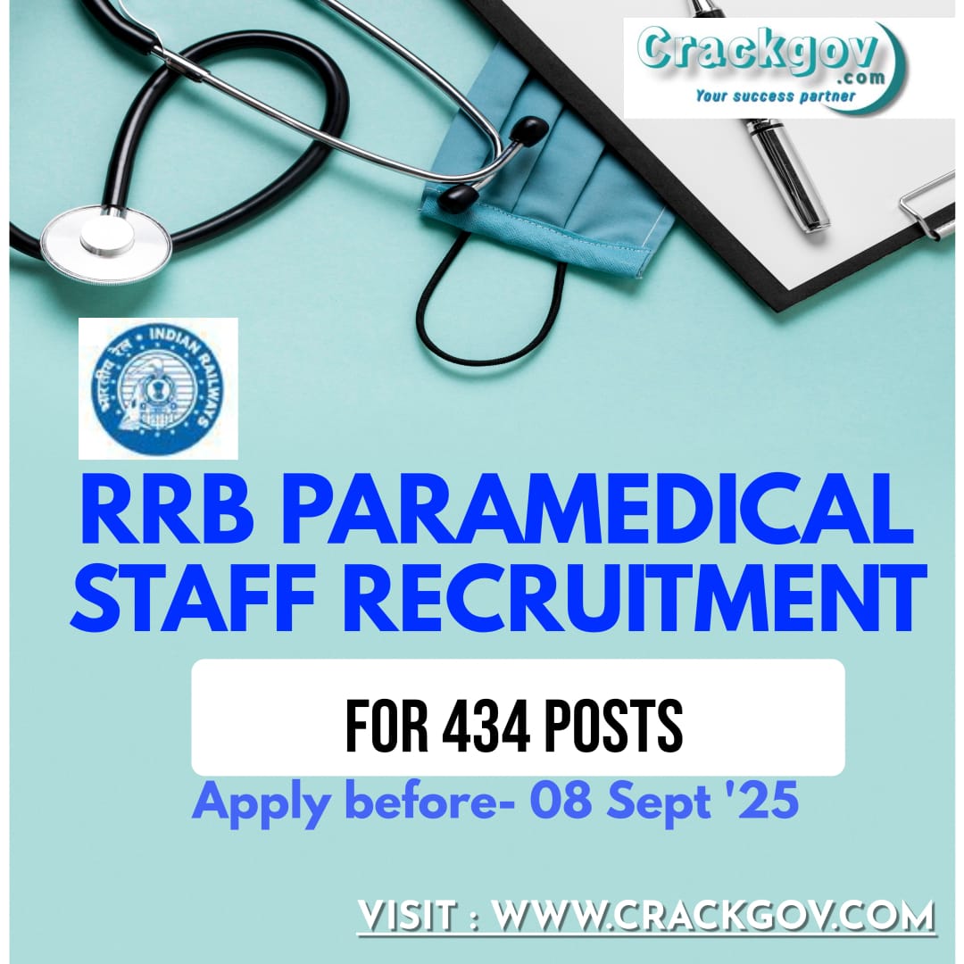 RRB Paramedical Staff Recruitment 2025