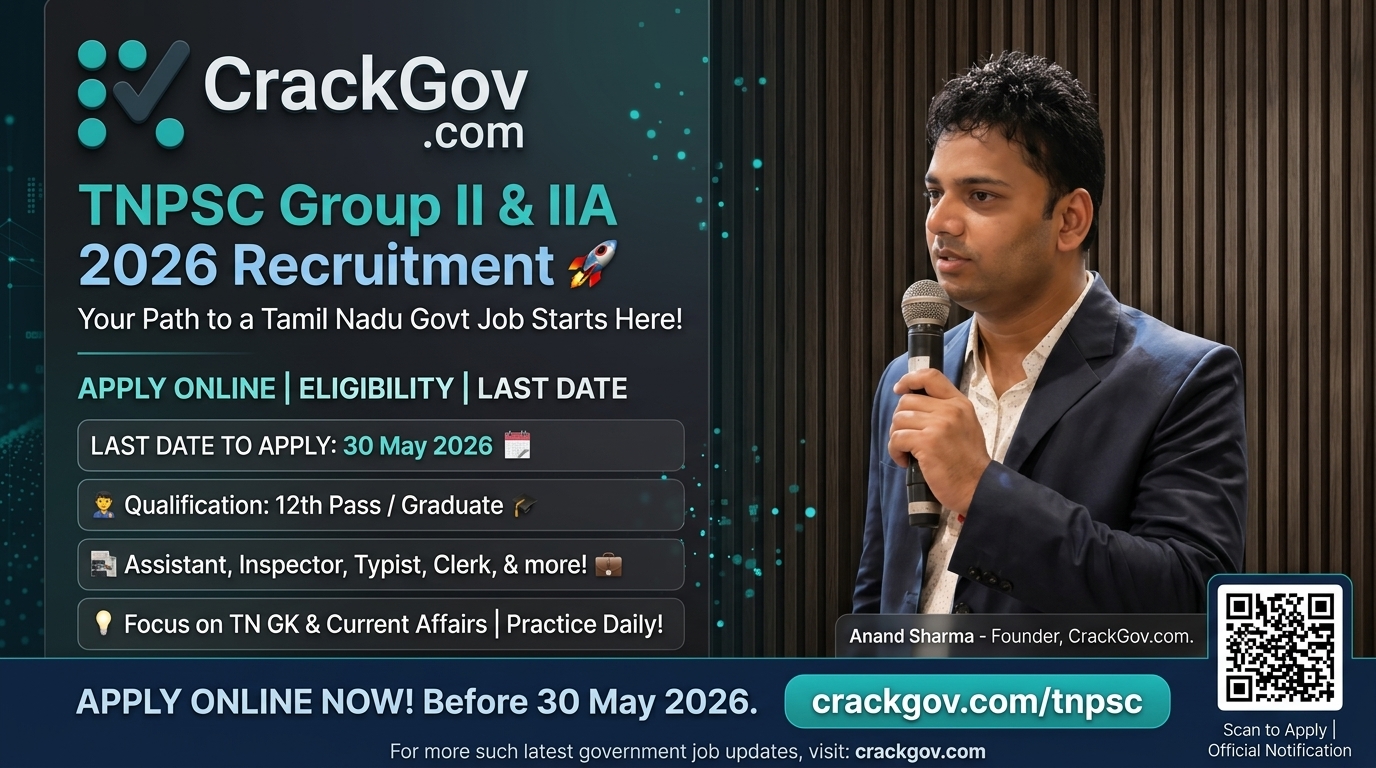 TNPSC Group II & IIA Recruitment 2026