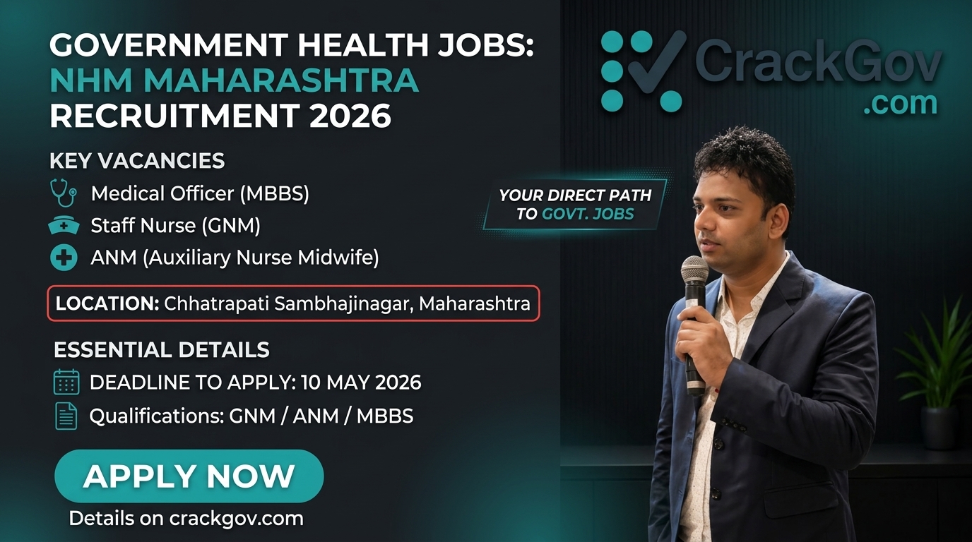 NHM Maharashtra Various Health Posts Recruitment 2026