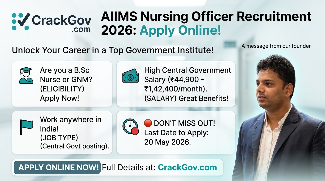 AIIMS Nursing Officer Recruitment 2026
