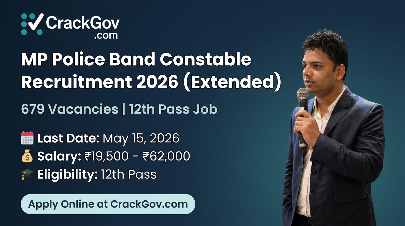 MP Police Band Constable Recruitment 2026 (Extended)