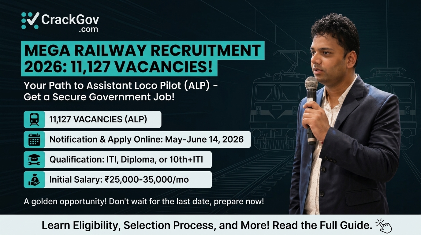RRB Assistant Loco Pilot Recruitment 2026