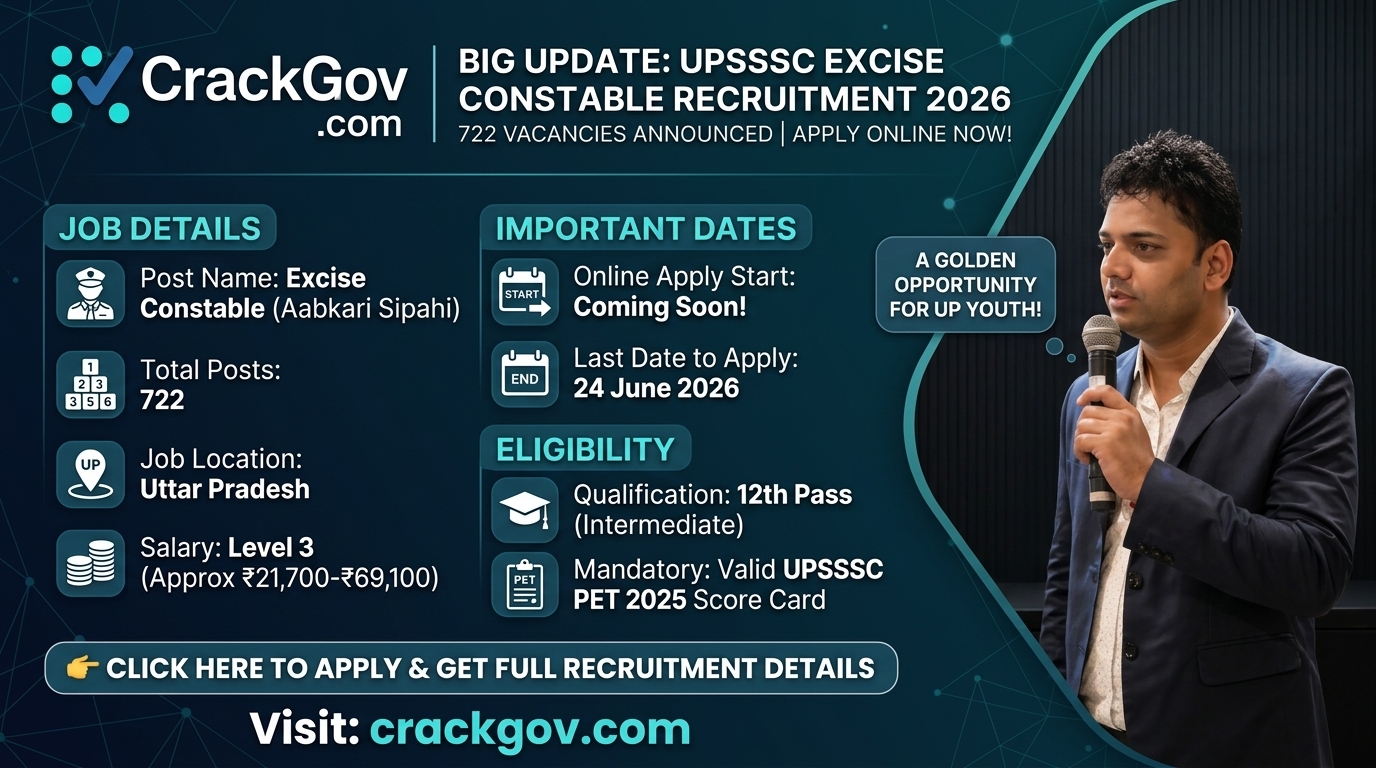 UPSSSC Excise Constable Recruitment 2026