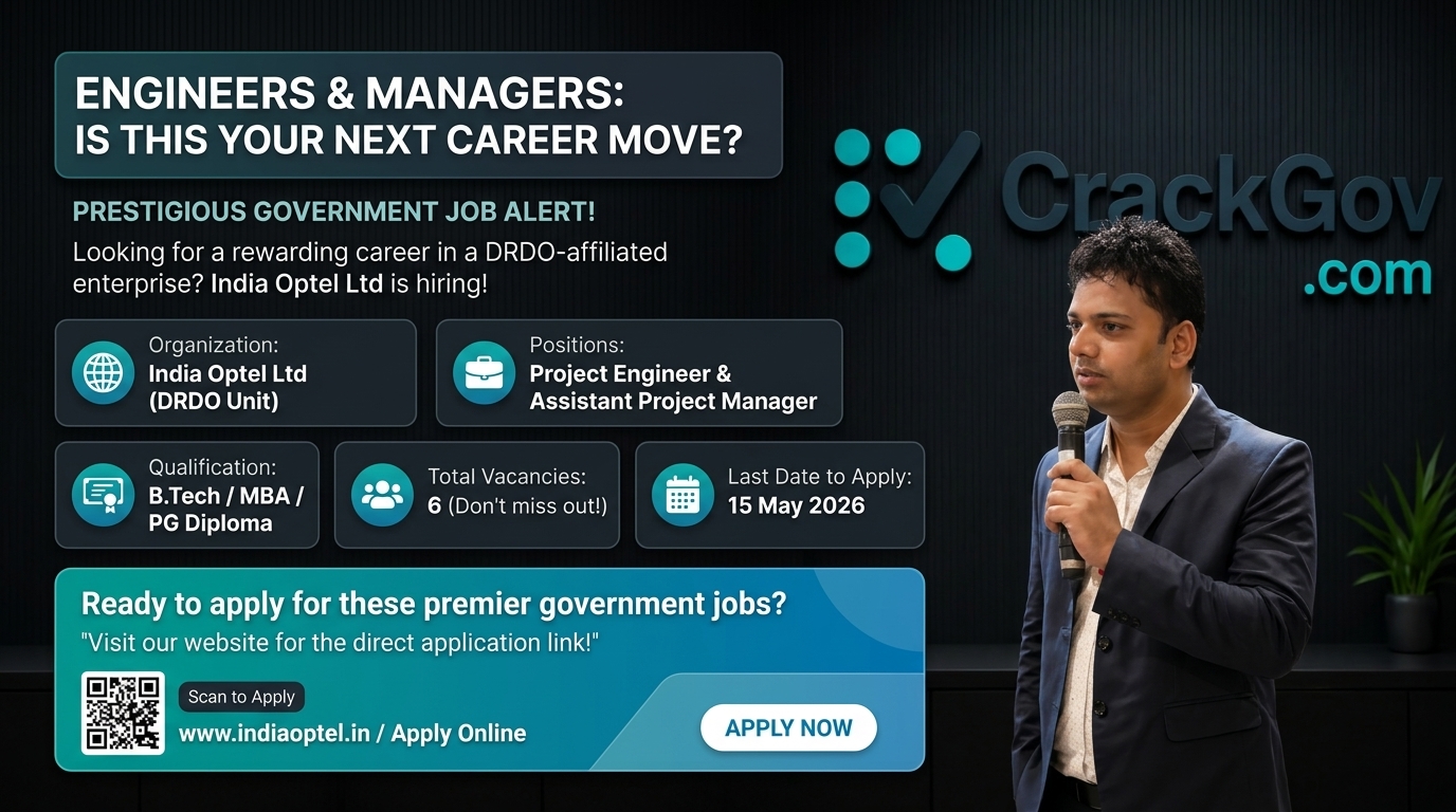 India Optel Ltd Recruitment 2026 for Project Engineer & Assistant Project Manager Posts