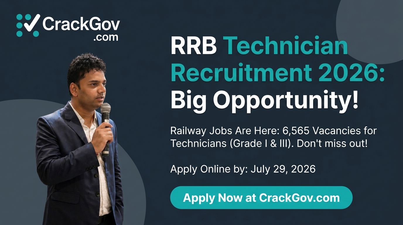 RRB Technician Grade I Signal & Technician Grade III Recruitment 2026 Apply Online for 6565 Posts