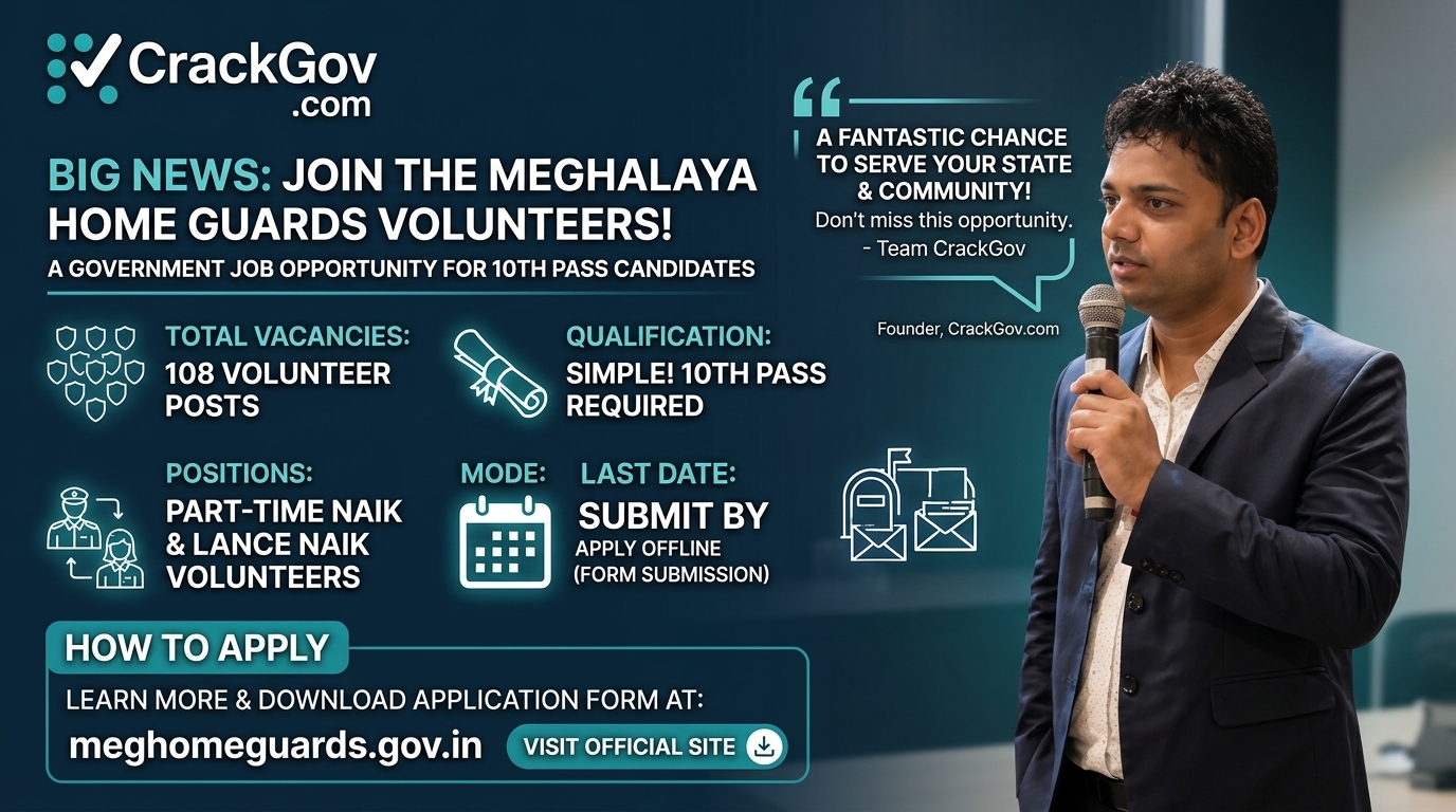Meghalaya Home Guards Volunteer Recruitment 2026