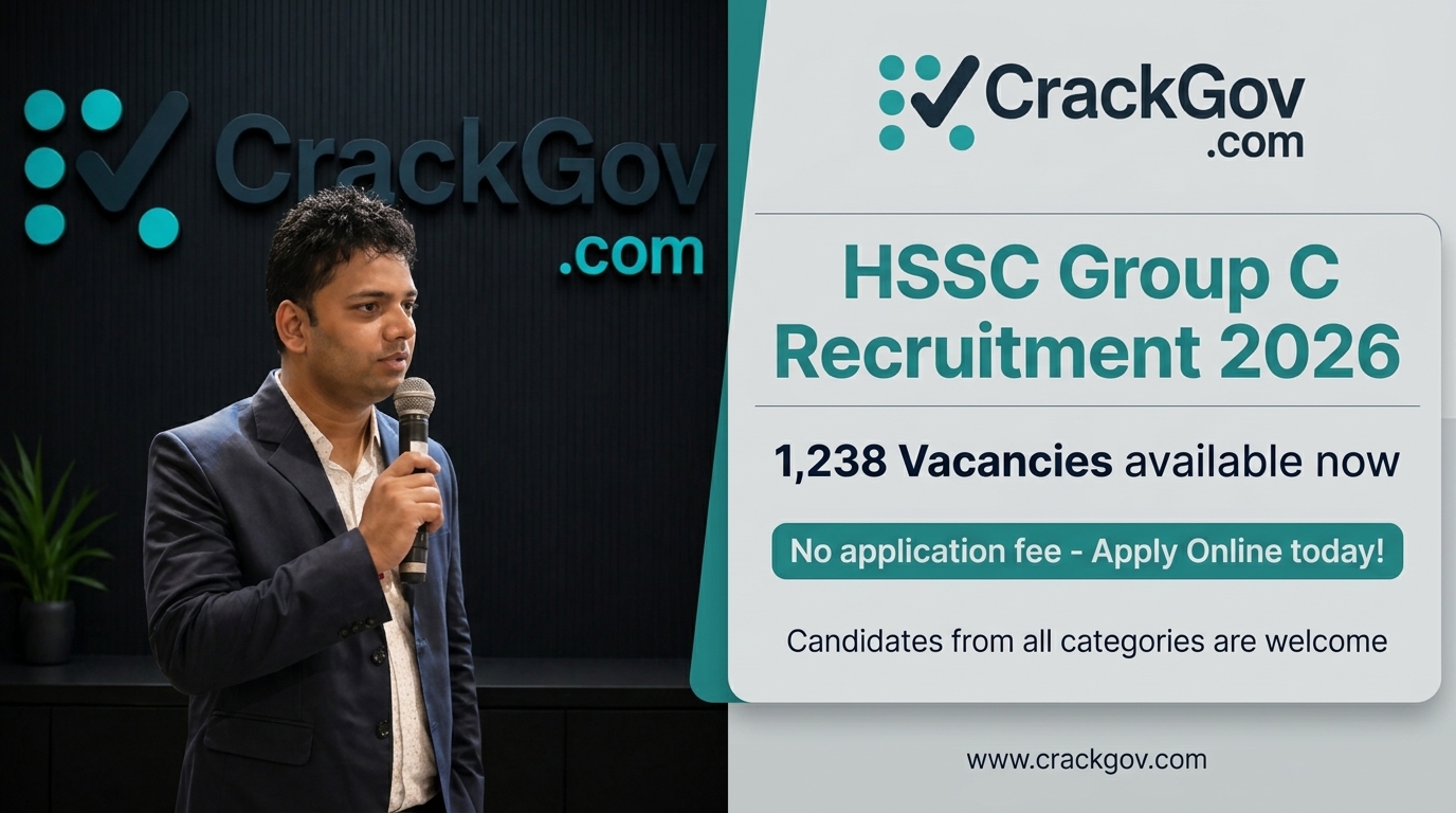 HSSC CET Phase II Group C Recruitment 2026 Apply Online for 1238 Posts