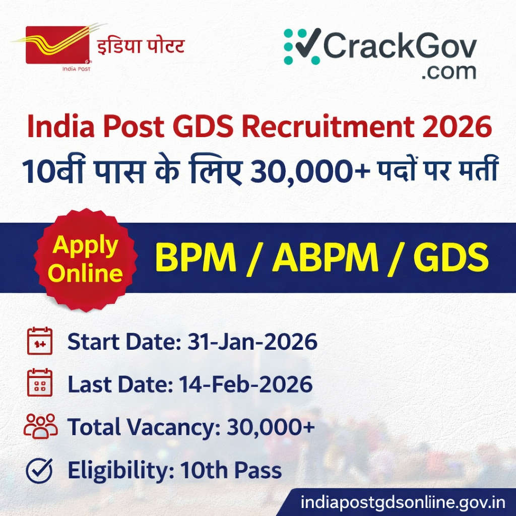 India Post GDS Recruitment 2026