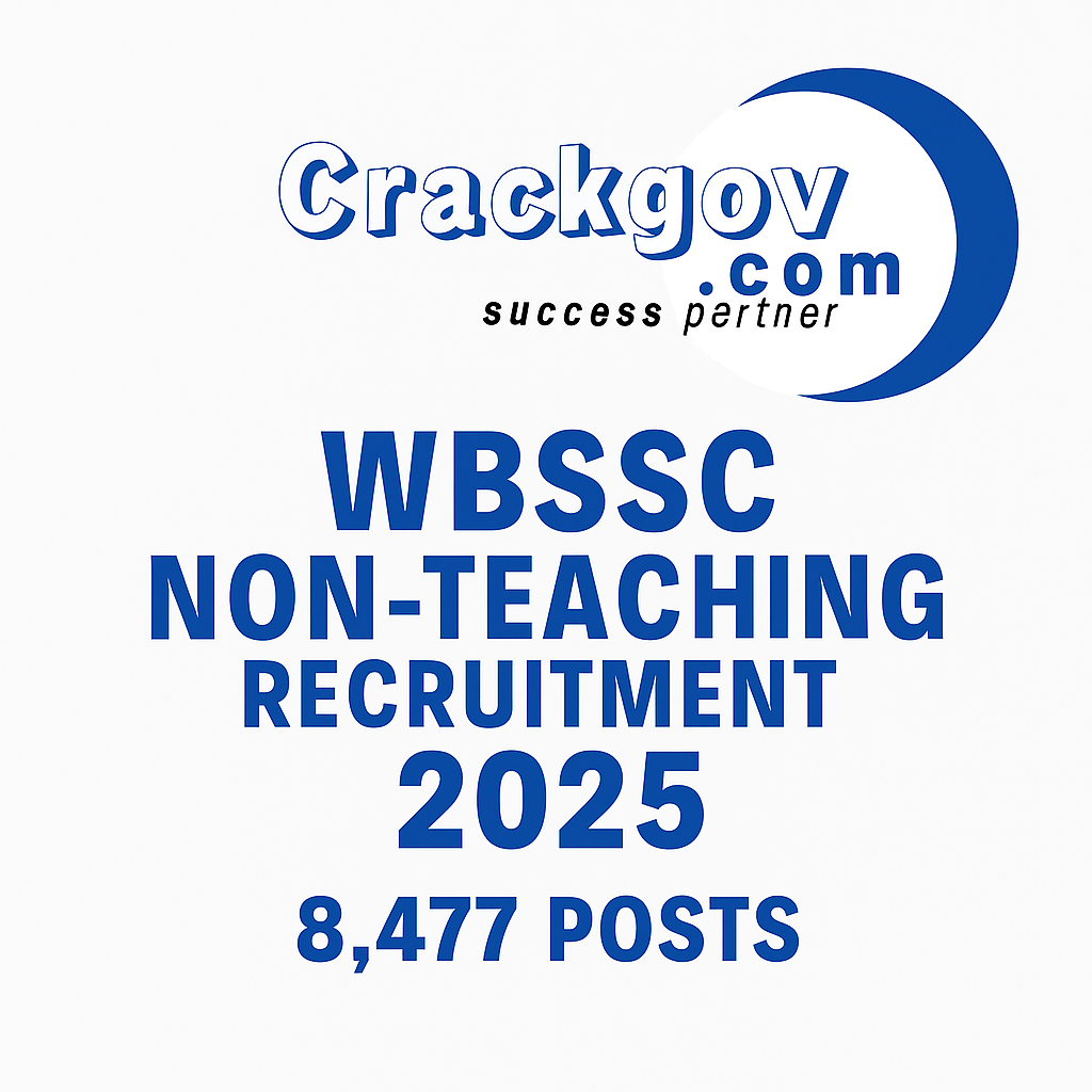 WBSSC Non-Teaching Recruitment 2025 – 8,477 Vacancies Announced!