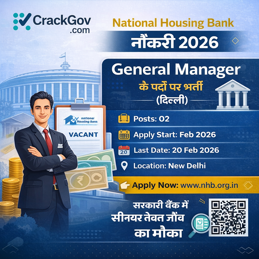 National Housing Bank General Manager Recruitment 2026